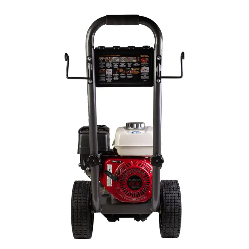 BE 2,500 PSI - 3.0 GPM Gas-Powered Engine Cold Water Pressure Washer with Honda GX200 Engine and Comet Triplex Pump - Commercial Series