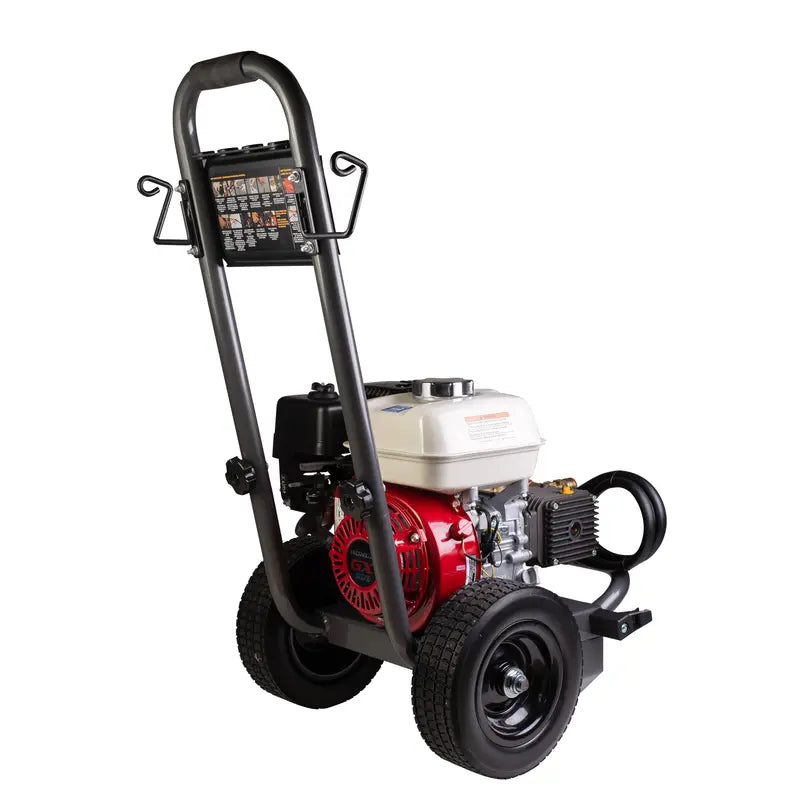 BE 2,500 PSI - 3.0 GPM Gas-Powered Engine Cold Water Pressure Washer with Honda GX200 Engine and Comet Triplex Pump - Commercial Series