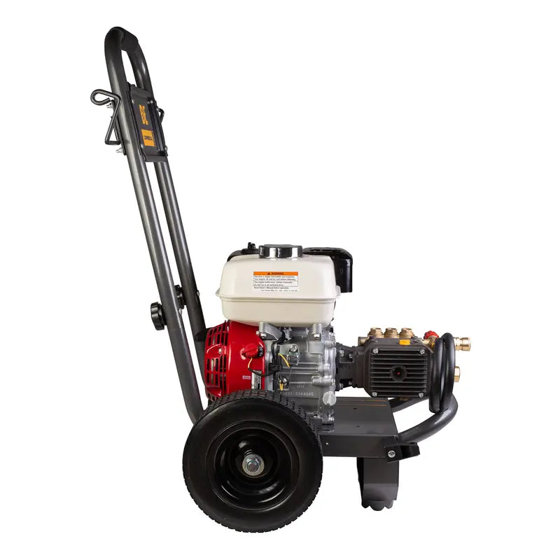 BE 2,500 PSI - 3.0 GPM Gas-Powered Engine Cold Water Pressure Washer with Honda GX200 Engine and Comet Triplex Pump - Commercial Series