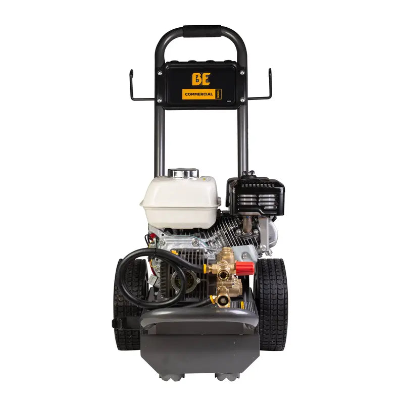 BE 2,500 PSI - 3.0 GPM Gas-Powered Engine Cold Water Pressure Washer with Honda GX200 Engine and Comet Triplex Pump - Commercial Series