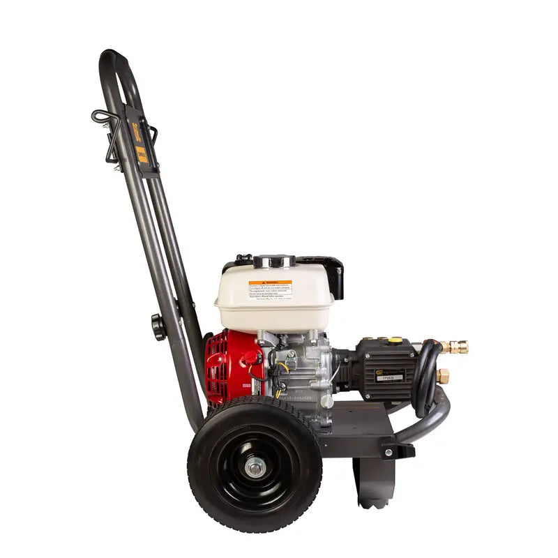 BE 2,500 PSI - 3.0 GPM Gas-Powered Engine Cold Water Pressure Washer with Honda GX200 Engine and General Triplex Pump - Commercial Series