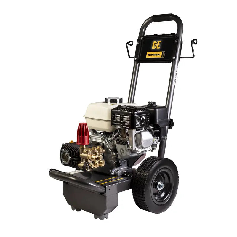 BE 2,700 PSI - 3.0 GPM Gas-Powered Engine Cold Water Pressure Washer with Honda GX200 Engine and Comet Triplex Pump - Commercial Series