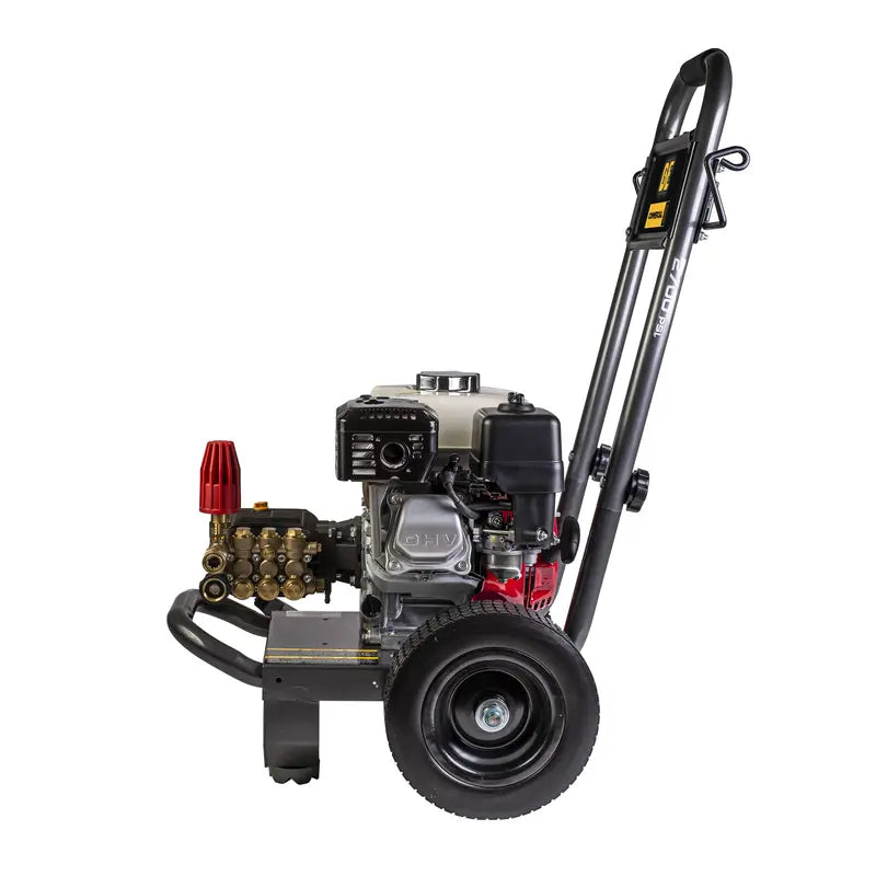 BE 2,700 PSI - 3.0 GPM Gas-Powered Engine Cold Water Pressure Washer with Honda GX200 Engine and Comet Triplex Pump - Commercial Series