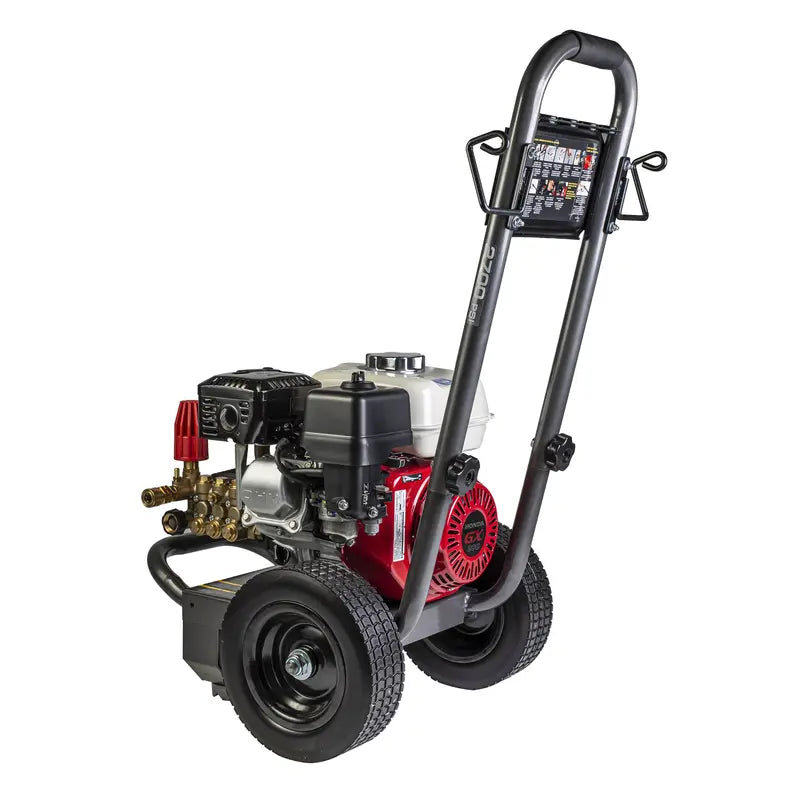 BE 2,700 PSI - 3.0 GPM Gas-Powered Engine Cold Water Pressure Washer with Honda GX200 Engine and Comet Triplex Pump - Commercial Series