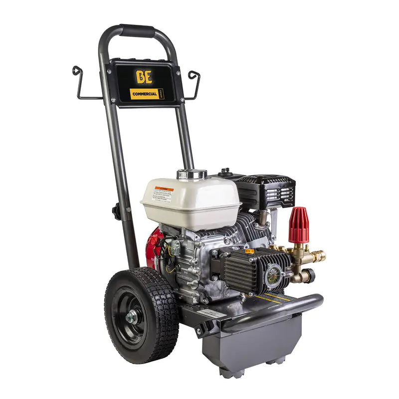 BE 2,700 PSI - 3.0 GPM Gas-Powered Engine Cold Water Pressure Washer with Honda GX200 Engine and Comet Triplex Pump - Commercial Series