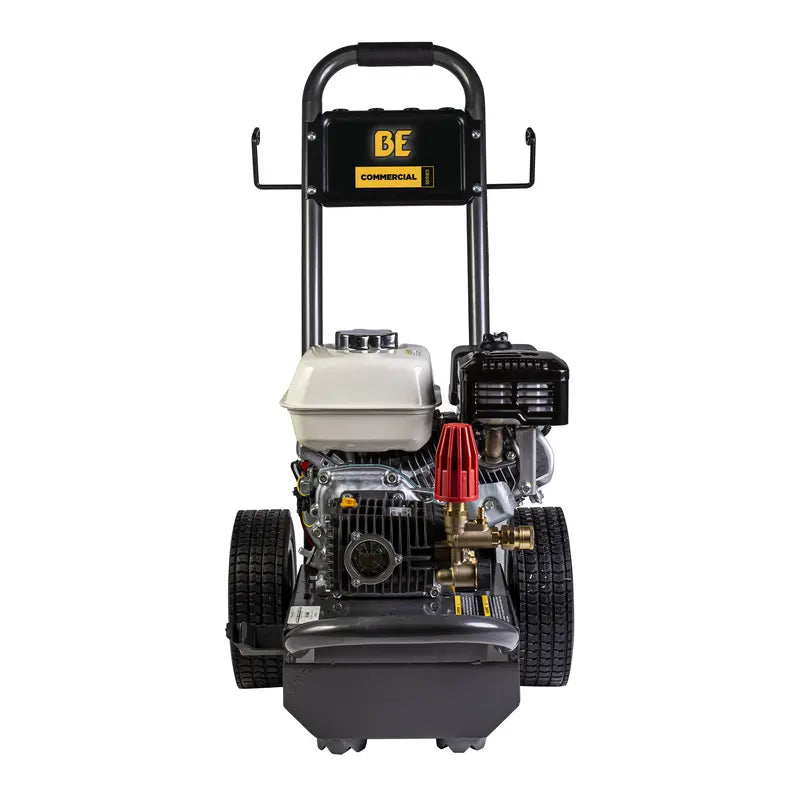 BE 2,700 PSI - 3.0 GPM Gas-Powered Engine Cold Water Pressure Washer with Honda GX200 Engine and Comet Triplex Pump - Commercial Series