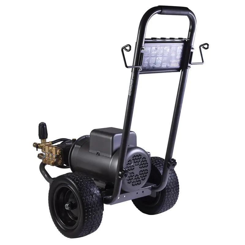 BE 2,700 PSI - 3.5 GPM Cyclone F125G Electric Pressure Washer with Baldor Motor and AR Triplex Pump - Commercial Series