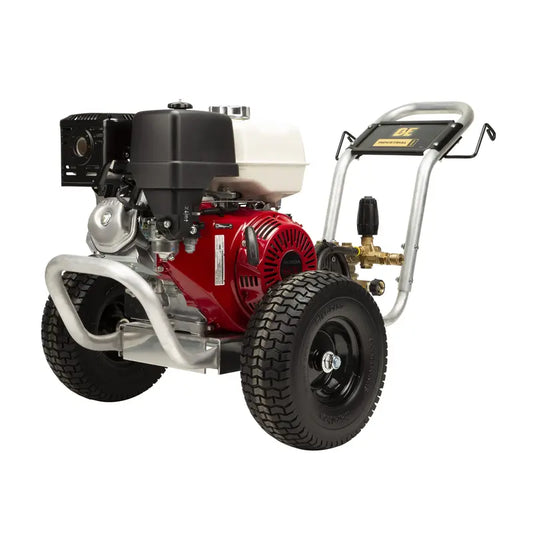 BE 3,000 PSI - 5.0 GPM Gas-Powered Engine Cold Water Pressure Washer with Honda GX390 Engine and Comet Triplex Pump - Industrial Series