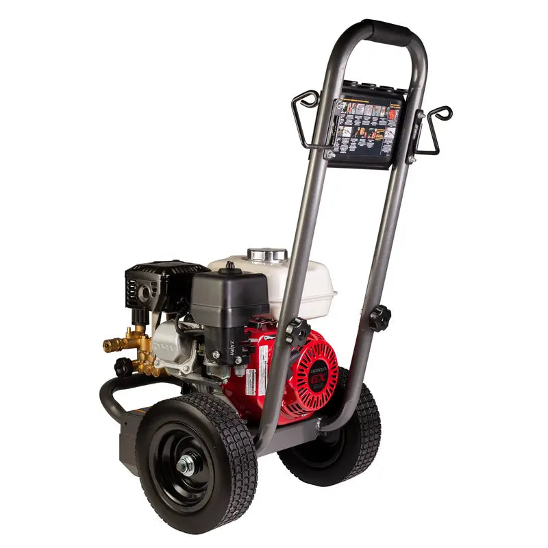 BE 3,200 PSI - 2.4 GPM Gas-Powered Engine Cold Water Pressure Washer with Honda GX200 Engine and AR Triplex Pump - Commercial Series