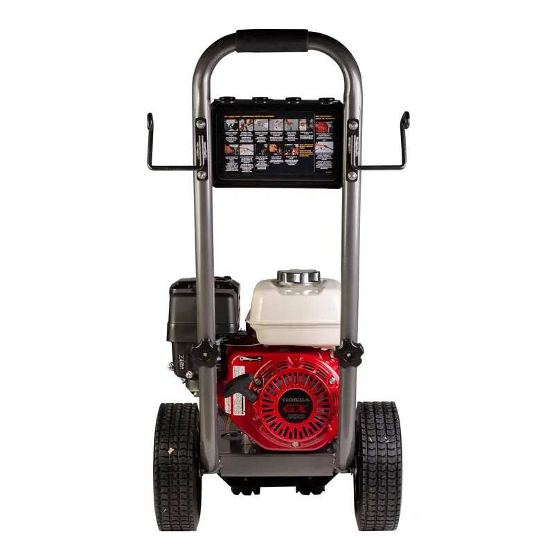 BE 3,200 PSI - 2.4 GPM Gas-Powered Engine Cold Water Pressure Washer with Honda GX200 Engine and AR Triplex Pump - Commercial Series