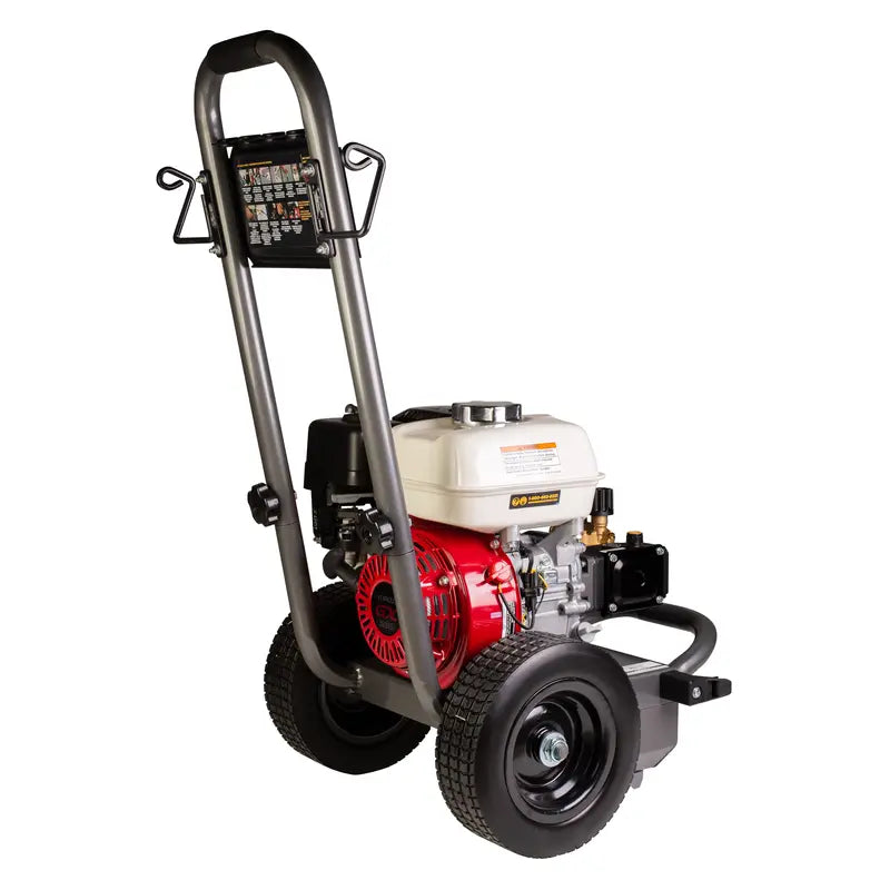 BE 3,200 PSI - 2.4 GPM Gas-Powered Engine Cold Water Pressure Washer with Honda GX200 Engine and AR Triplex Pump - Commercial Series