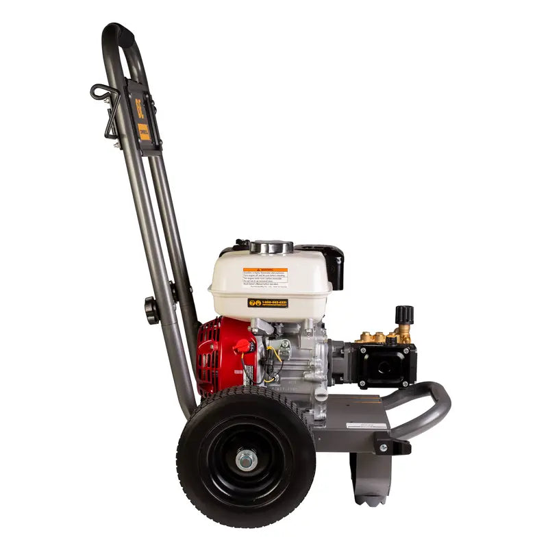 BE 3,200 PSI - 2.4 GPM Gas-Powered Engine Cold Water Pressure Washer with Honda GX200 Engine and AR Triplex Pump - Commercial Series