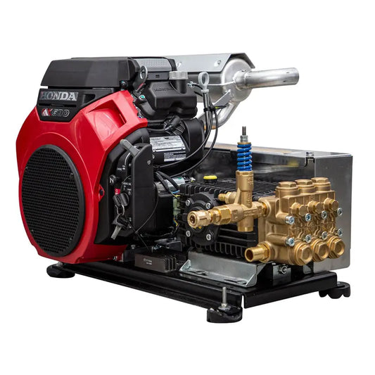 BE 3,500 PSI - 8.0 GPM Gas-Powered Engine Cold Water Pressure Washer with Honda GX690 Engine and General Triplex Pump - Industrial Series