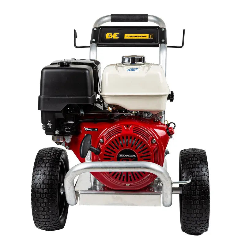 BE 4,000 PSI - 4.0 GPM Gas-Powered Engine Cold Water Pressure Washer with Honda GX390 Engine and AR Triplex Pump - Commercial Series