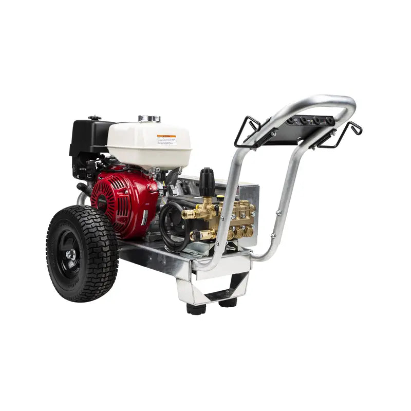 BE 4,000 PSI - 4.0 GPM Gas-Powered Engine Cold Water Pressure Washer with Honda GX390 Engine and Comet Triplex Pump - Industrial Series