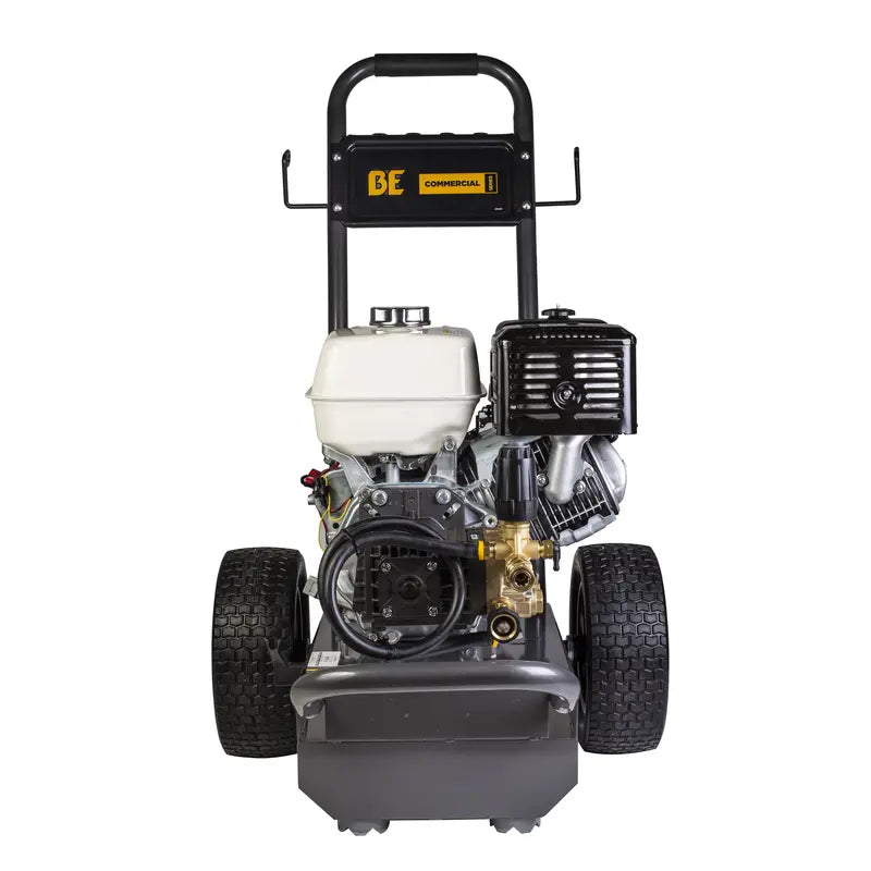 BE Gas-Powered Engine Cold Water Pressure Washer with Honda GX390 Engine and General Triplex Pump - Commercial Series