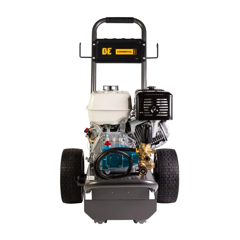 BE Gas-Powered Engine Cold Water Pressure Washer with Honda GX390 Engine and CAT Triplex Pump - Commercial Series