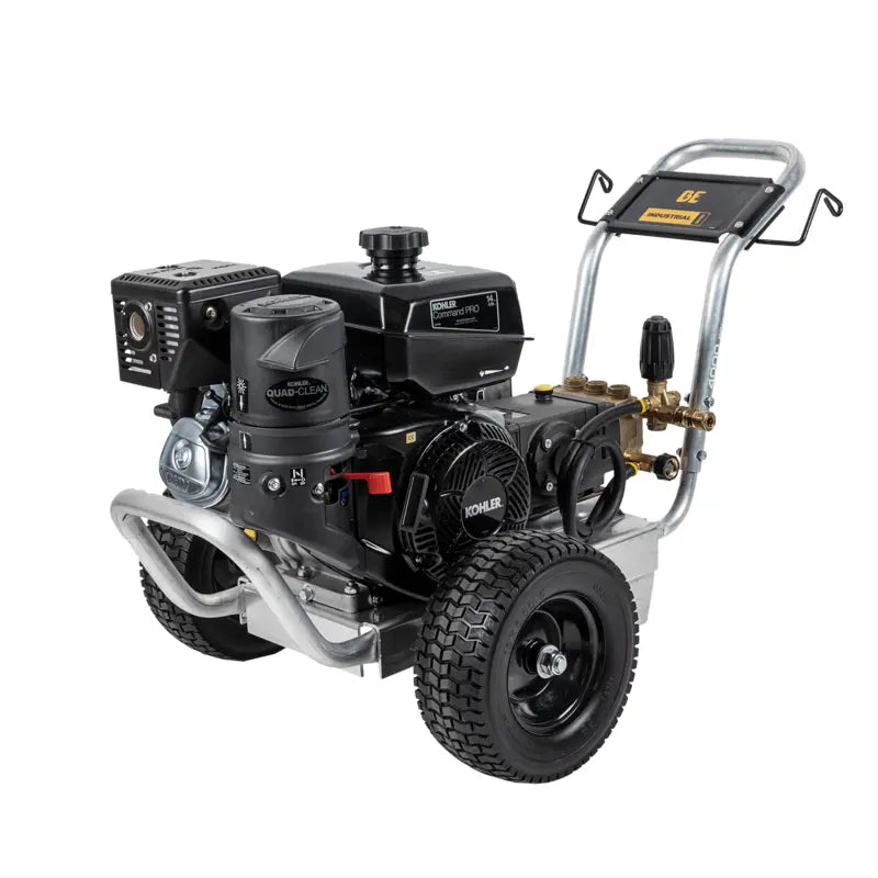 BE 4,000 PSI - 4.0 GPM Gas-Powered Engine Cold Water Pressure Washer with Kohler CH440 Engine and AR Triplex Pump - Industrial Series