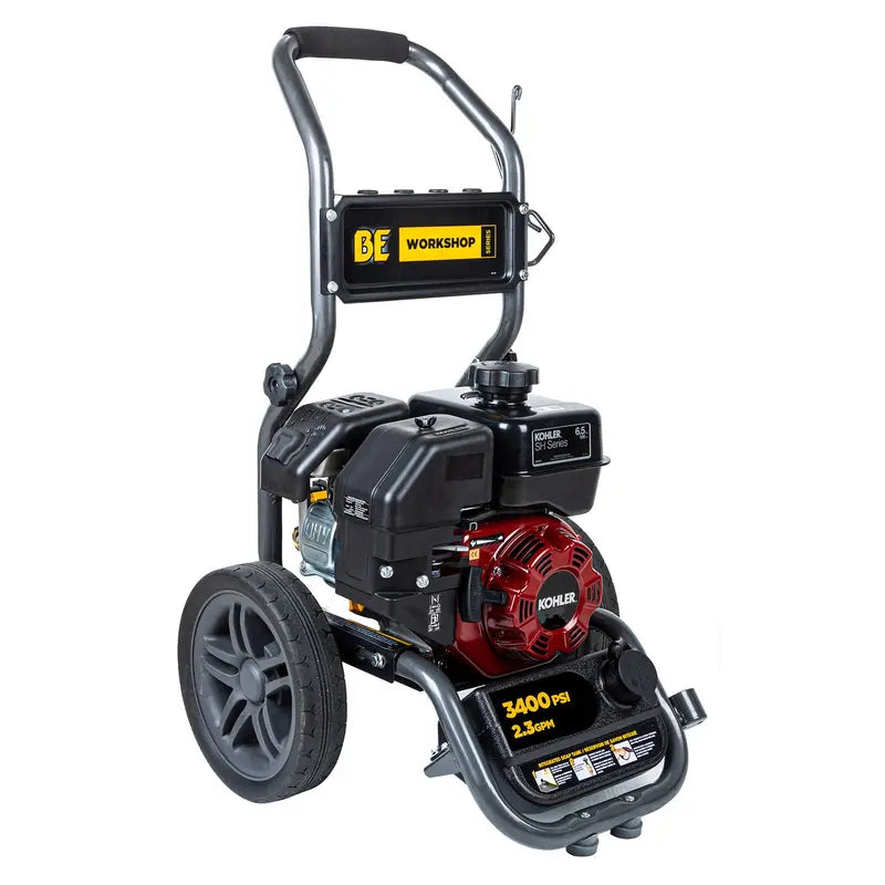 BE Gas-Powered Engine Cold Water Pressure Washer with Kohler SH270 Engine and Axial Pump - Workshop Series