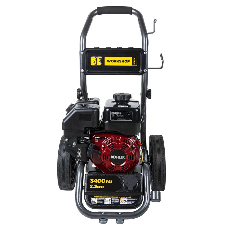 BE Gas-Powered Engine Cold Water Pressure Washer with Kohler SH270 Engine and Axial Pump - Workshop Series