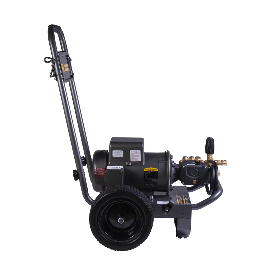 BE 2,000 PSI - 3.5 GPM Cyclone F125G Electric Pressure Washer with Baldor Motor and AR Triplex Pump - Commercial Series