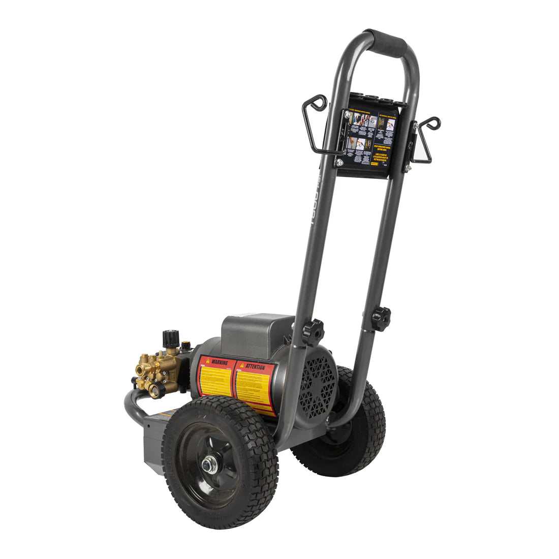 BE 1,500 PSI - 2.0 GPM Falcon F124 Electric Pressure Washer with Baldor Motor and AR Triplex Pump - Commercial Series