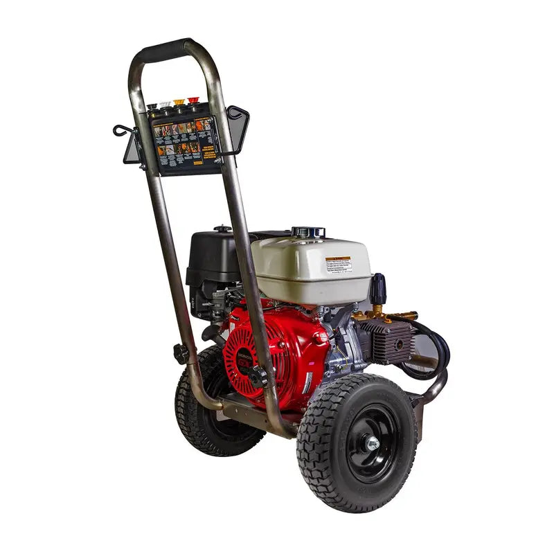 BE 4,000 PSI - 4.0 GPM Gas-Powered Engine Cold Water Pressure Washer with Honda GX390 Engine and Comet Triplex Pump - Commercial Series