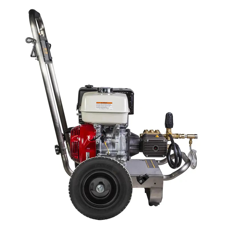 BE 4,000 PSI - 4.0 GPM Gas-Powered Engine Cold Water Pressure Washer with Honda GX390 Engine and Comet Triplex Pump - Commercial Series