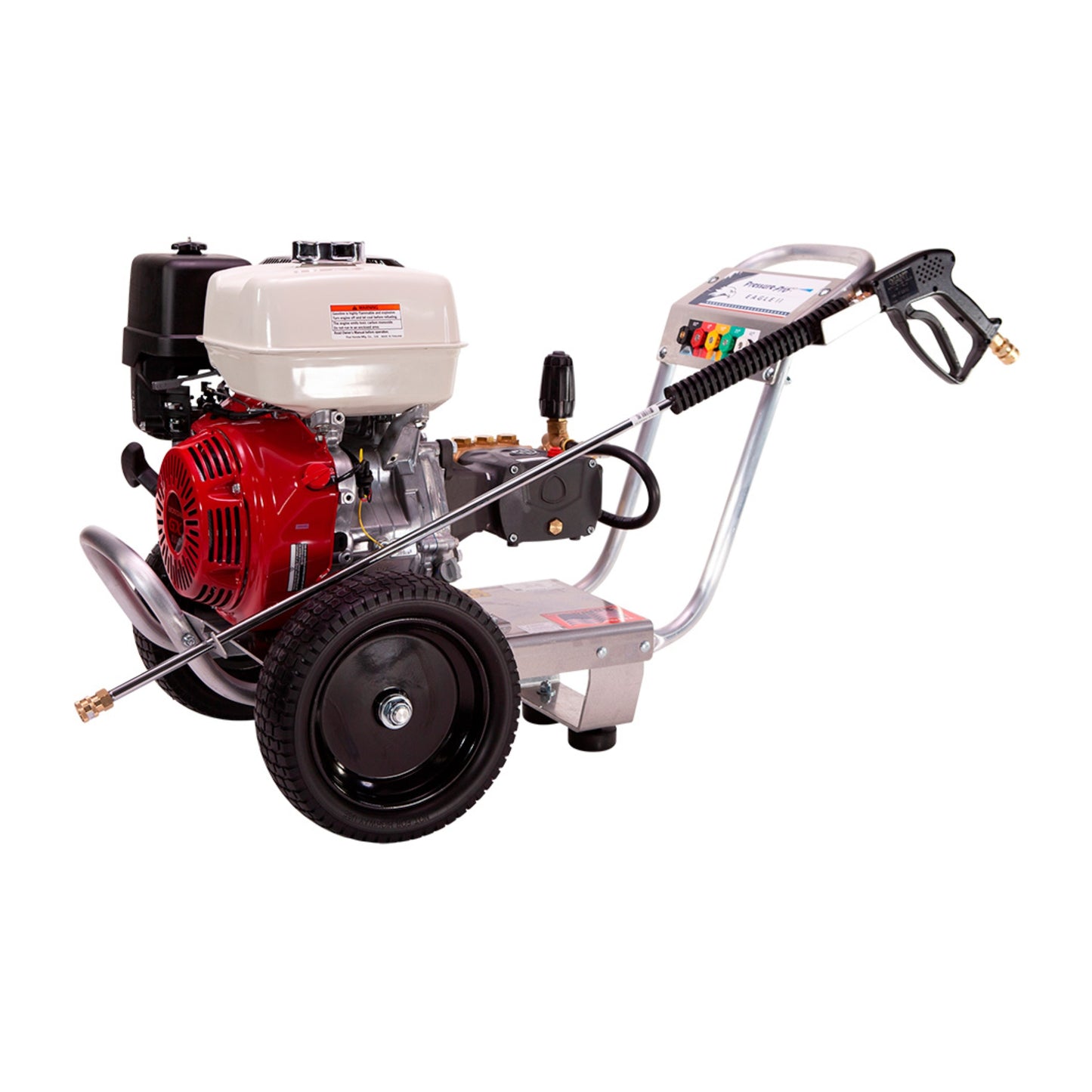 Pressure Pro Portable Gas-Powered Engine Cold Water Pressure Washer Direct Drive Cart (Eagle II Series)