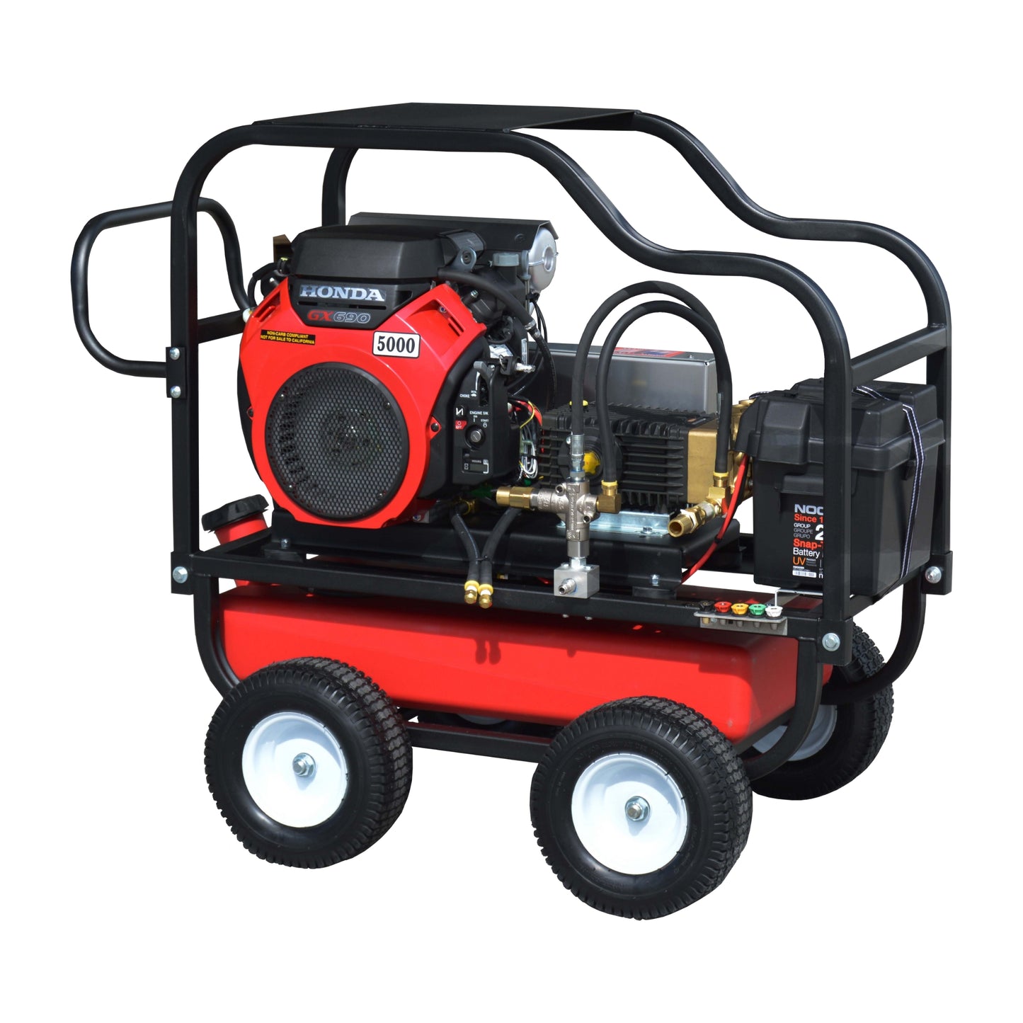 Pressure Pro Portable Gas-Powered Engine Cold Water Pressure Washer Cart (HDC Gas Series)