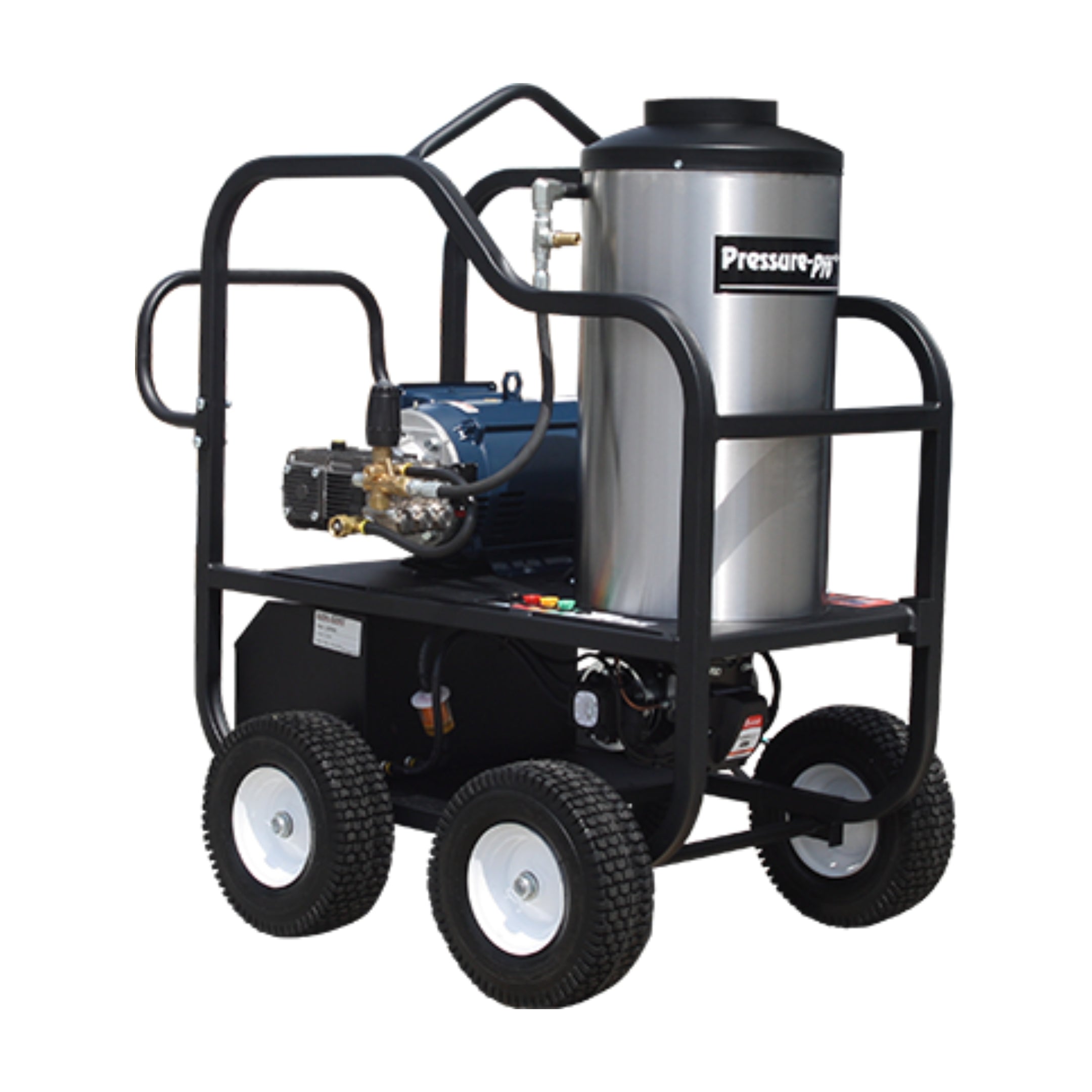 Pressure Pro Portable Electric-Powered Engine Hot Water Pressure Washer Direct Drive Cart (Hot Shot Series)