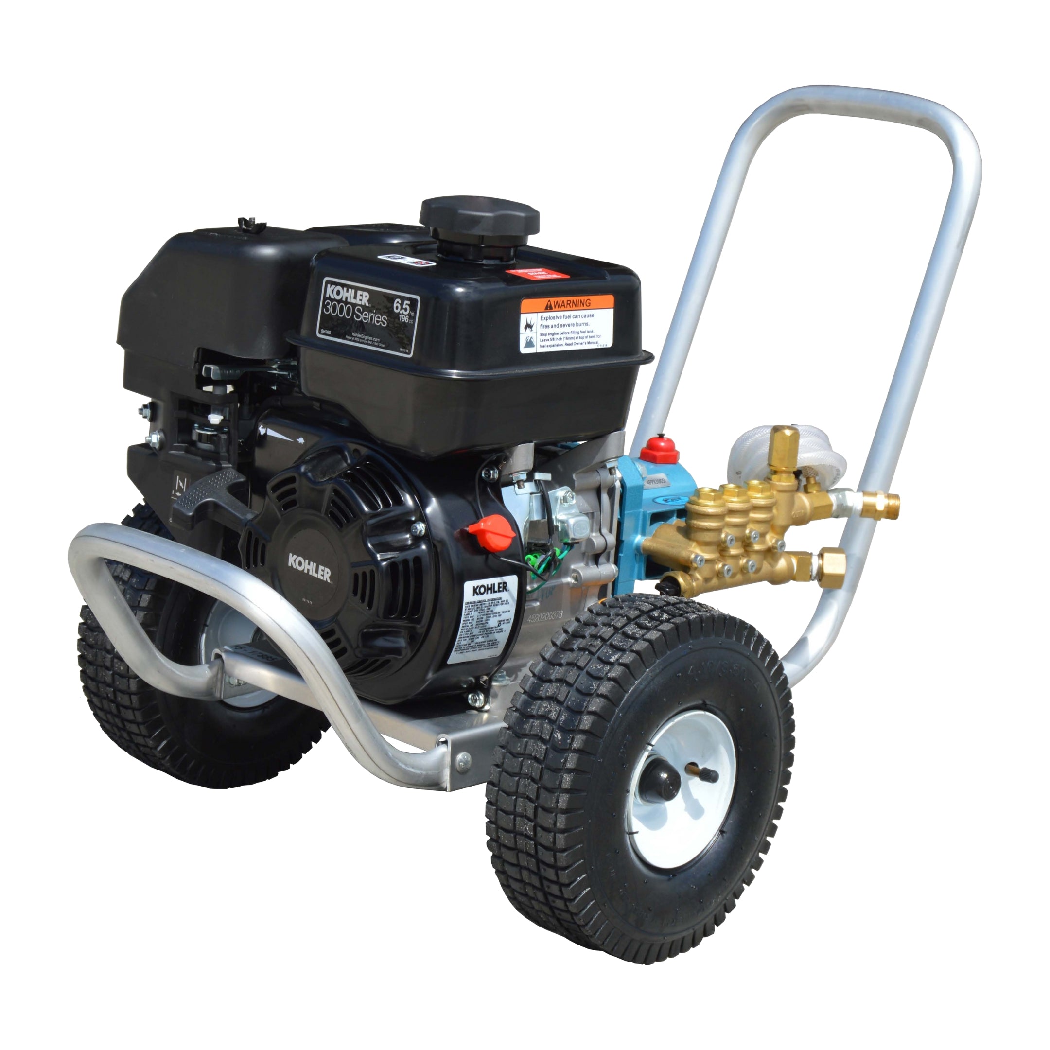 Pressure Pro Portable Gas-Powered Engine Cold Water Pressure Washer Cart (Pro Power Series)