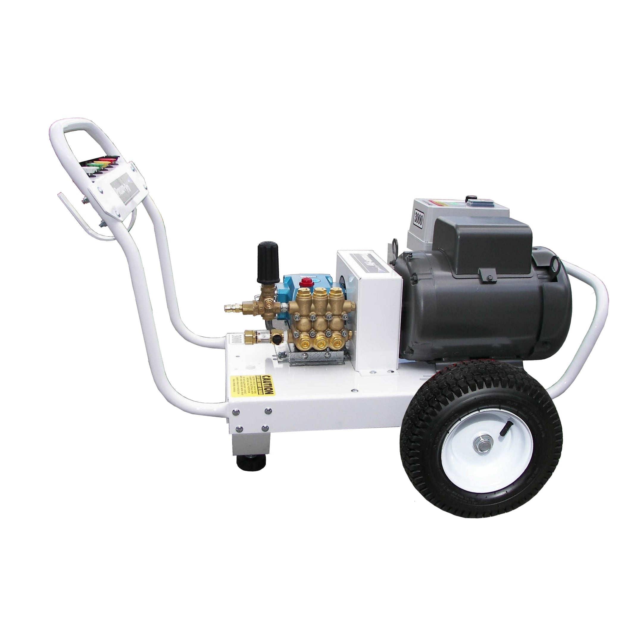 Pressure Pro Portable Electric-Powered Engine Cold Water Pressure Washer Polychain Belt Drive Cart (Pro-Max Series)