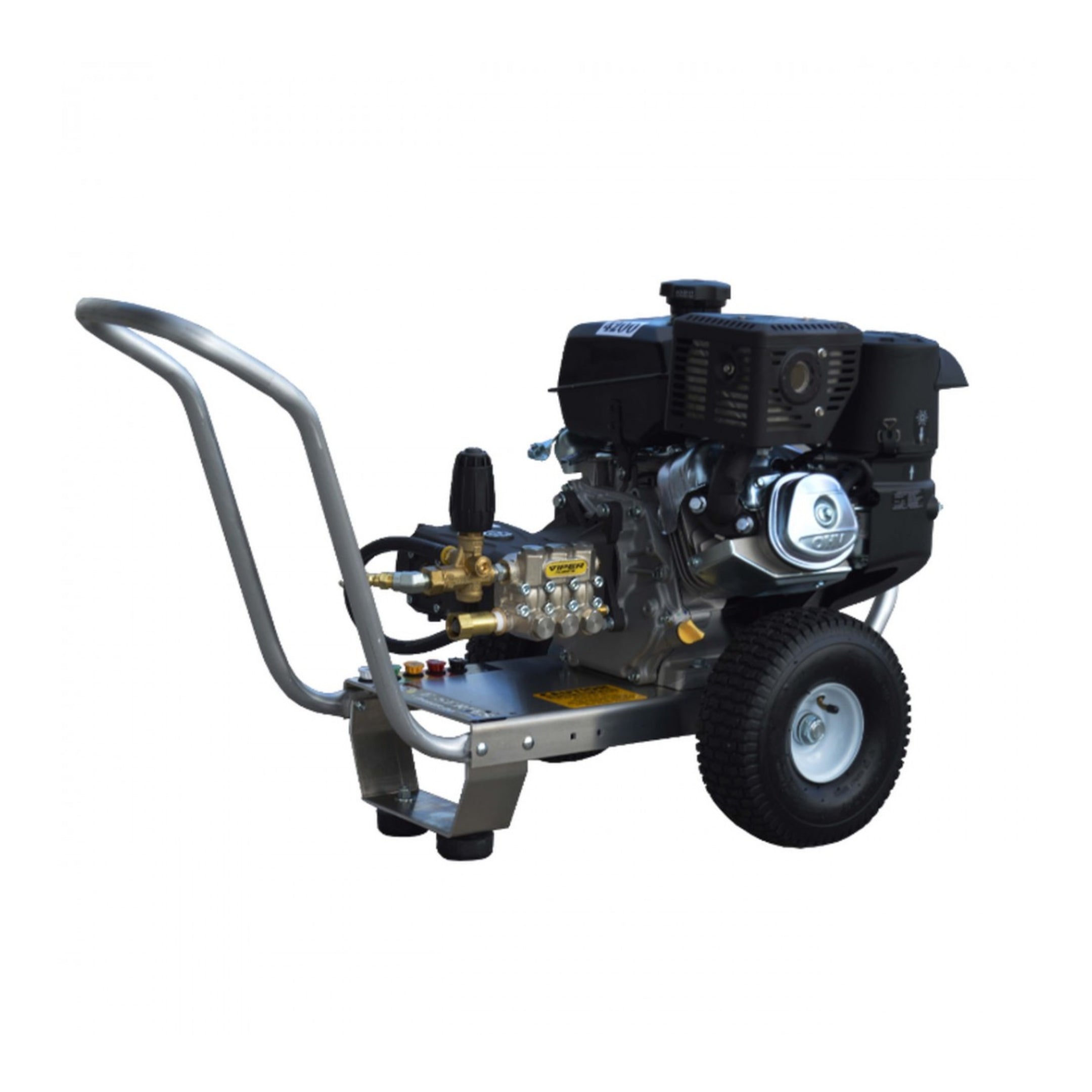 Pressure Pro Gas-Powered Engine Cold Water Pressure Washer Kohler Direct & Belt Drive Skid (Eagle Series)