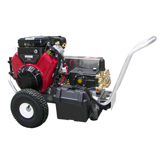 Pressure Pro Portable Gas-Powered Engine Cold Water Pressure Washer V-Belt Drive Cart (Pro Series)